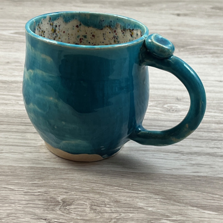 Turkusowy Kubek Komfort