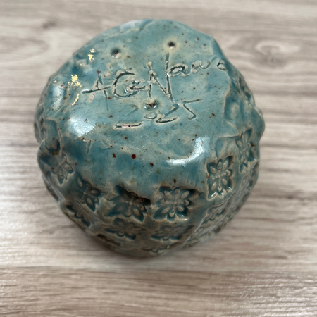 Jasnoturkusowa Czarka we Wzorki