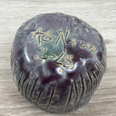 Fioletowa Czarka we Wzorki