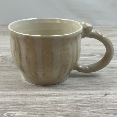 Duża Beżowa Filiżanka