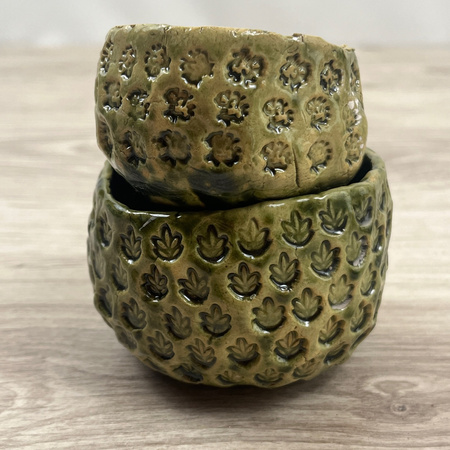 Fioletowa Czarka we Wzorki