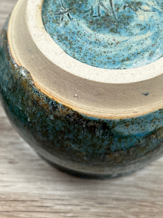 Zielona Cukiernica z Przykrywką