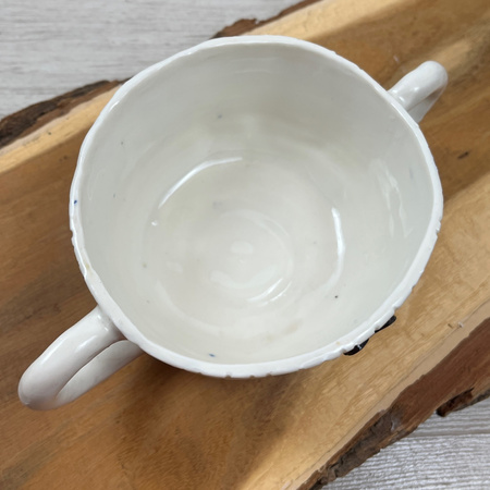 Porcelanowa Bulionówka z Sercem