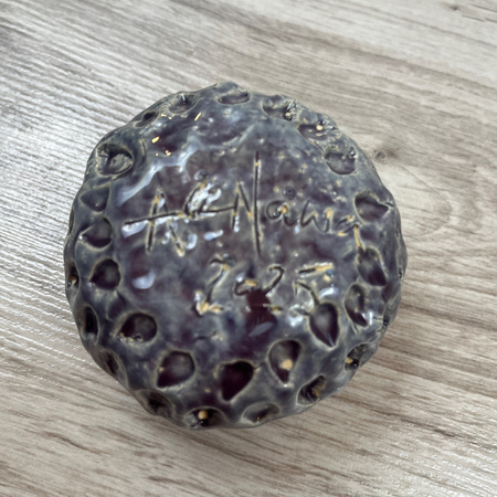 Fioletowa Czarka we Wzorki