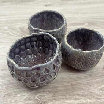 Fioletowa Czarka we Wzorki