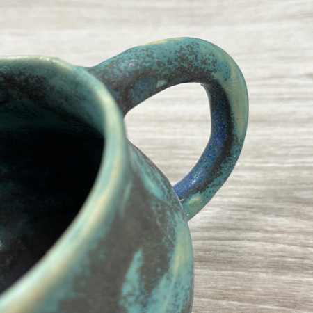 Szaro-Turkusowy Kubek