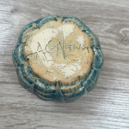 Jasnoturkusowa Czarka we Wzorki