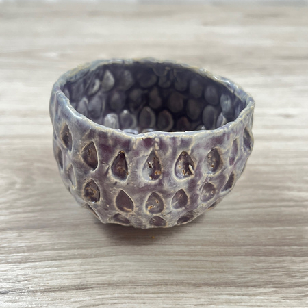 Fioletowa Czarka we Wzorki