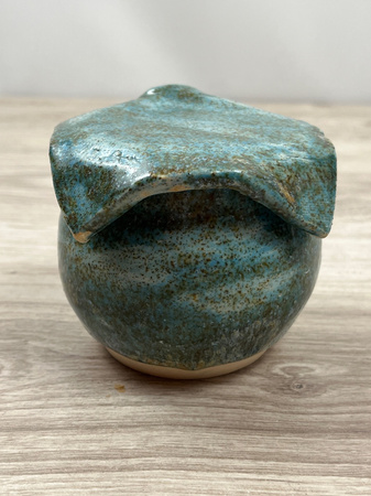 Zielona Cukiernica z Przykrywką